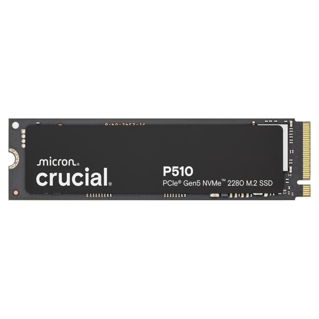 Crucial P510 1TB PCIe Gen5 NVMe M.2 SSD