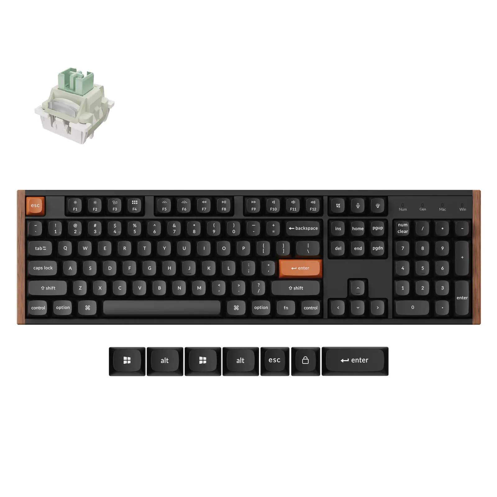 Keychron K10 HE Wireless Magnetic Switch Custom Keyboard