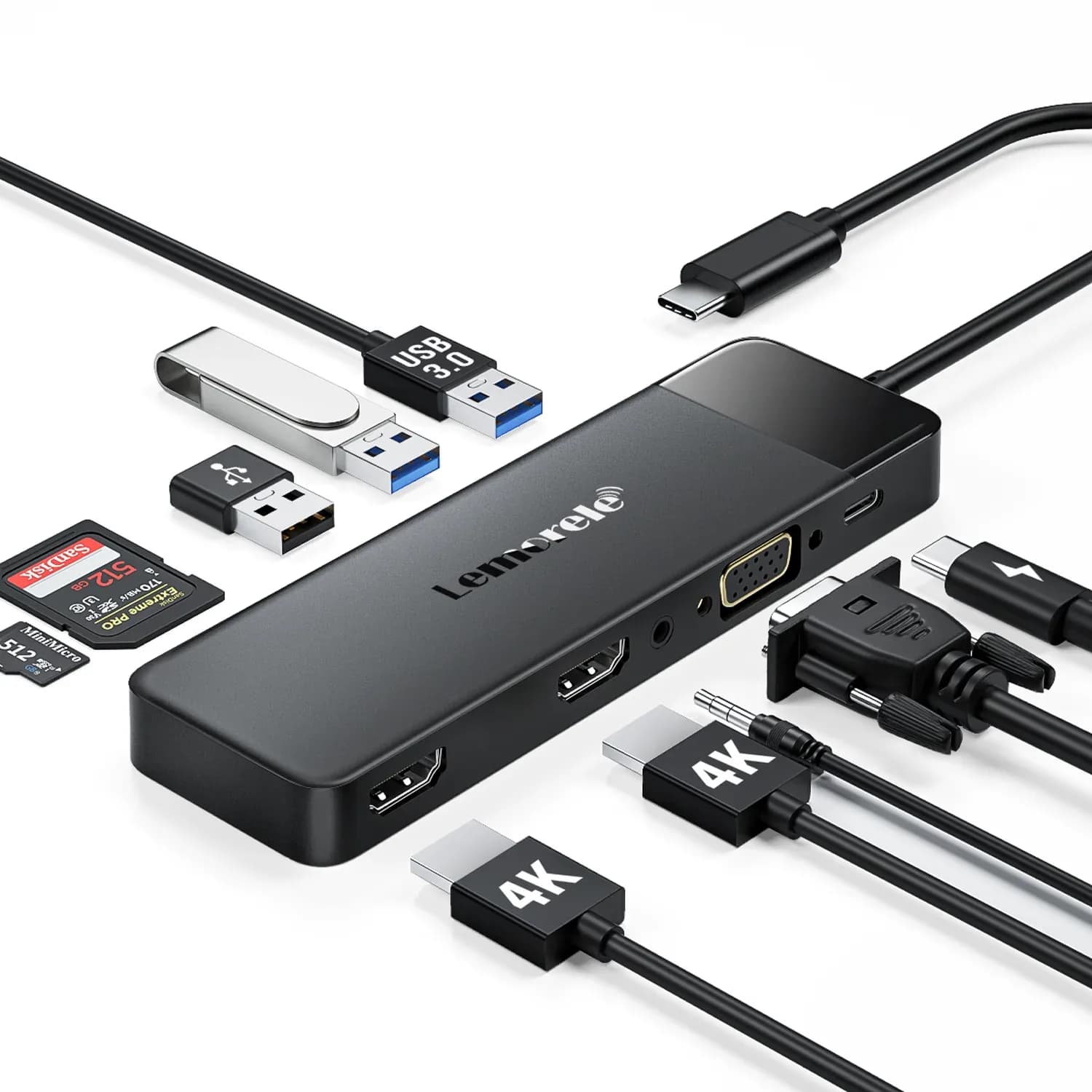Lemorele TC94L USB-C Docking Station