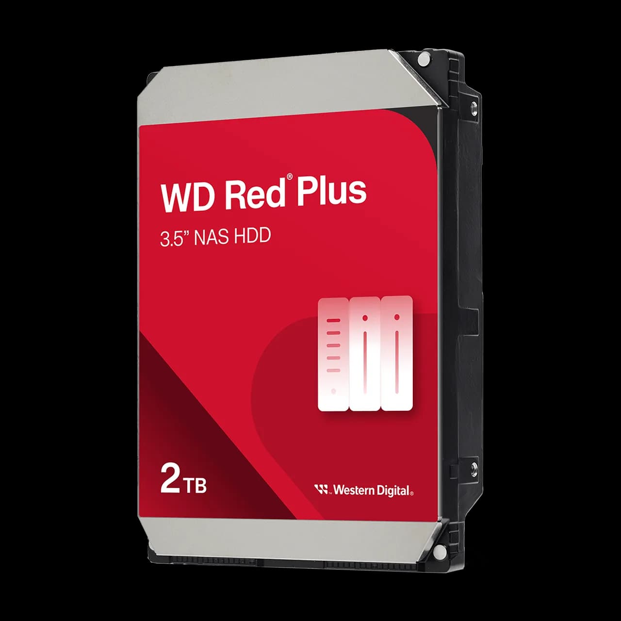 WD Red Plus Internal NAS HDD 3.5", 4TB, model WD40EFPX