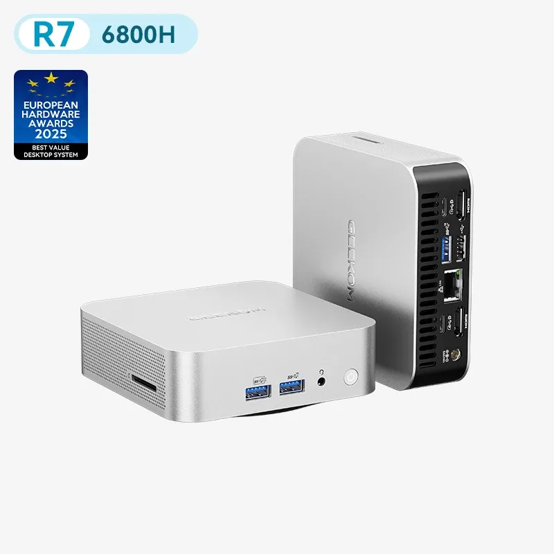 A6 AMD Ryzen 7 6800H (GEEKOM A6 Mini PC)