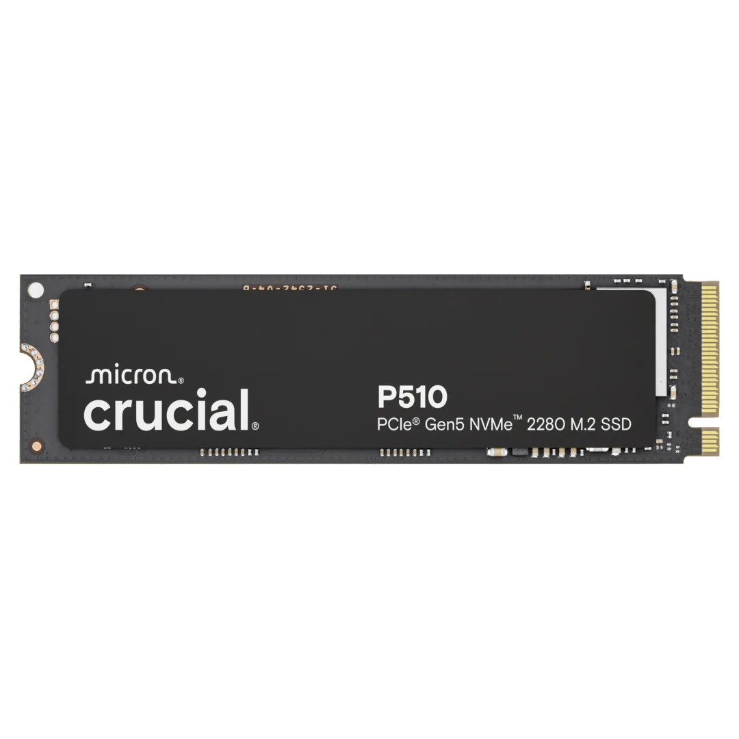Crucial P510 1TB PCIe Gen5 NVMe M.2 SSD