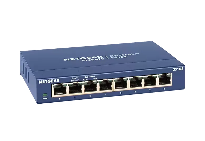 NETGEAR 8-Port Gigabit Ethernet Unmanaged Switch (GS108)