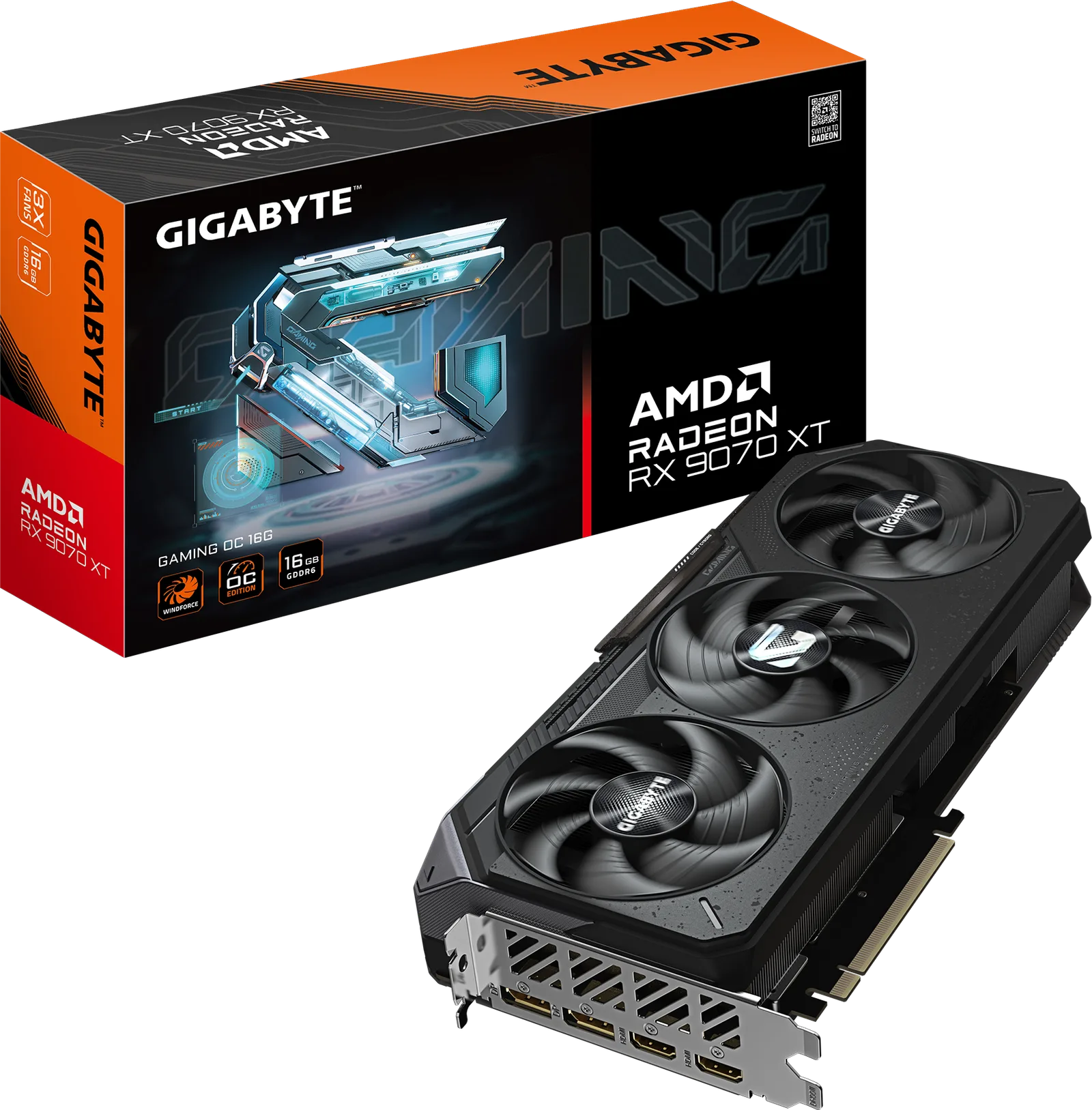 Radeon RX 9070 XT GAMING OC 16G
